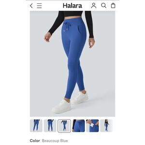 Y23 * Halara Leggings Large Petite Beaucoup Blue
NWT